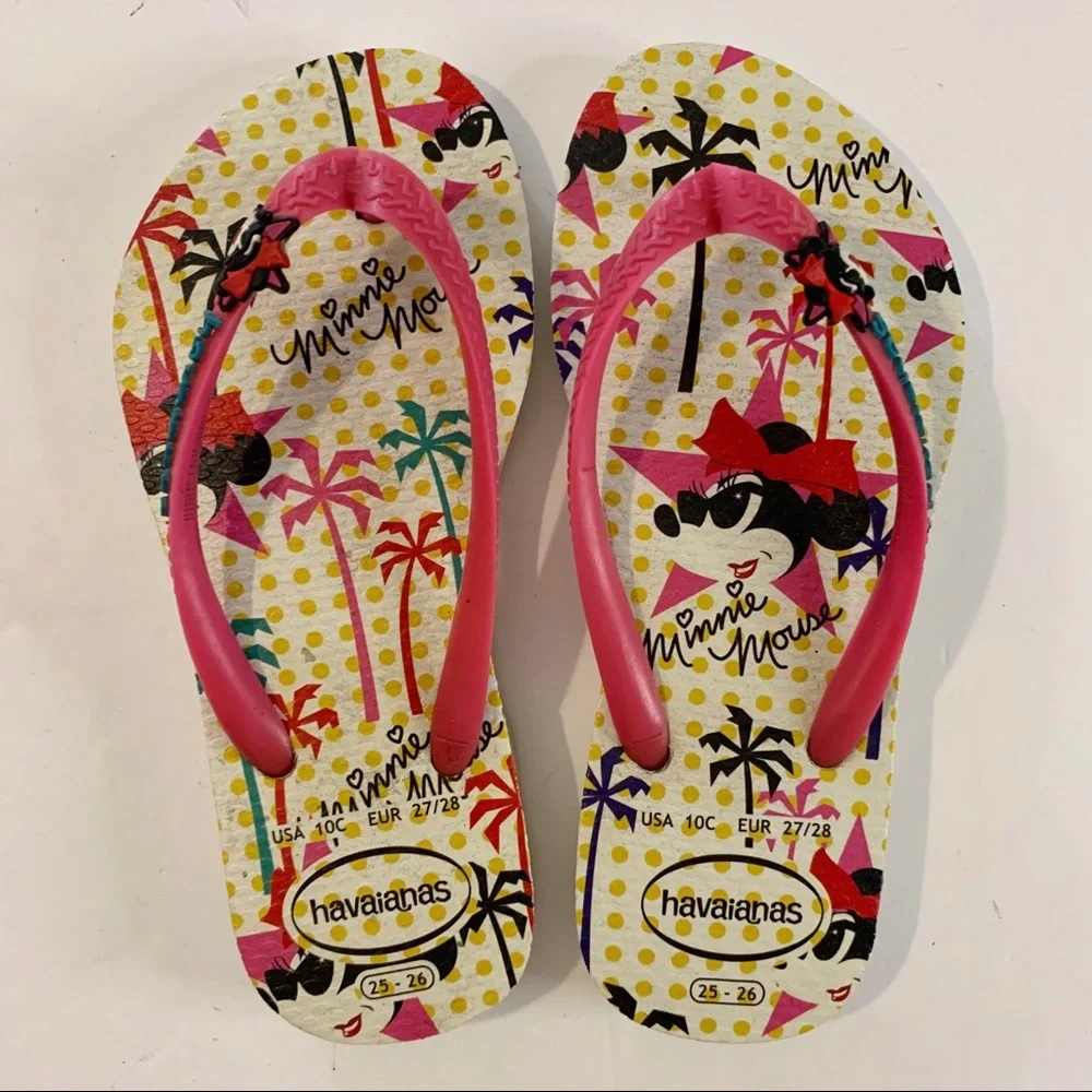 Havaianas Disney Minnie Mouse Flip Flops